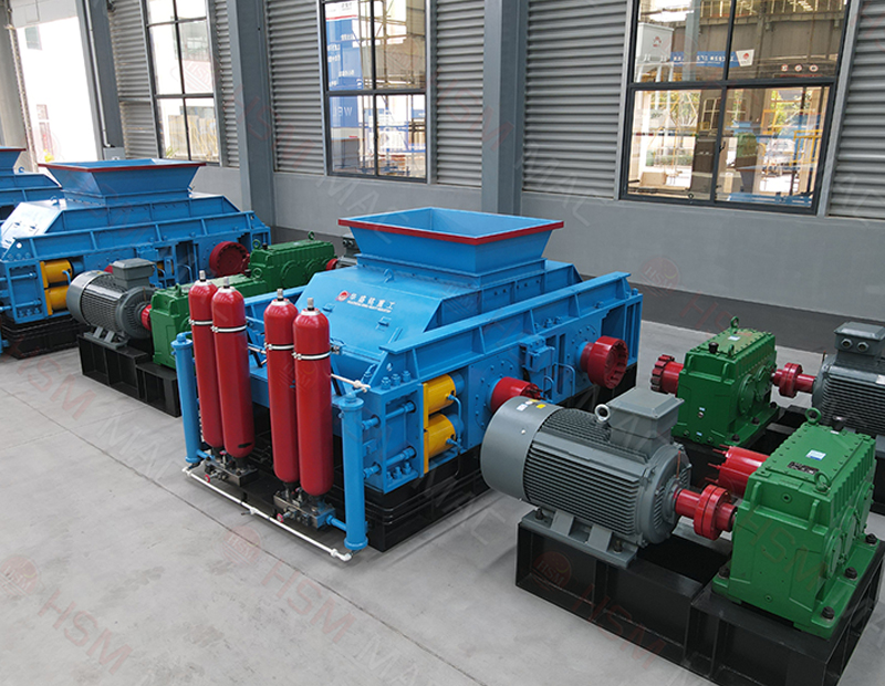 水泥廠用對輥破碎機